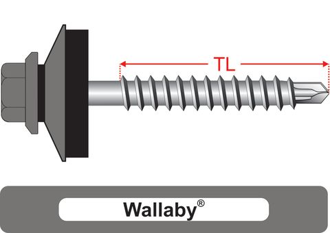 220240.8800 Wallaby® SteelMates® - Hex & 25mm Multi-Seal