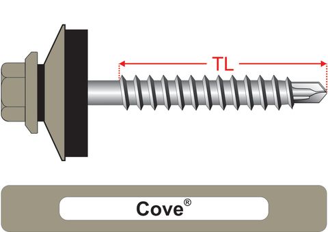 220240.2600 Cove® SteelMates® - Hex & 25mm Multi-Seal