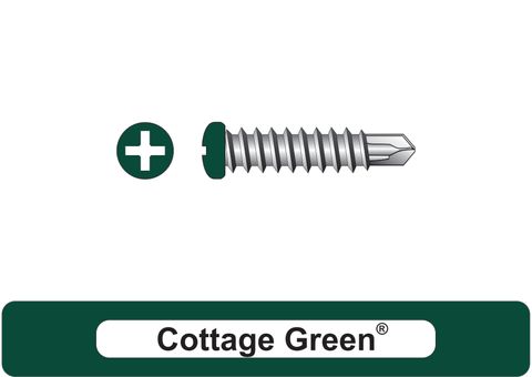 220310.2500 Cottage Green® SteelMates® - Mini Corry Trim Head Screws