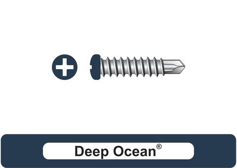 220310.2900 Deep Ocean® SteelMates® - Mini Corry Trim Head Screws