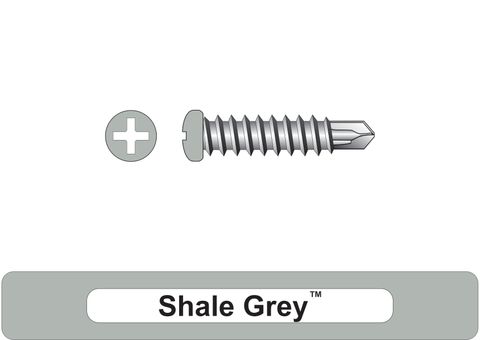 220310.8300 Shale Grey™ SteelMates® - Mini Corry Trim Head Screws