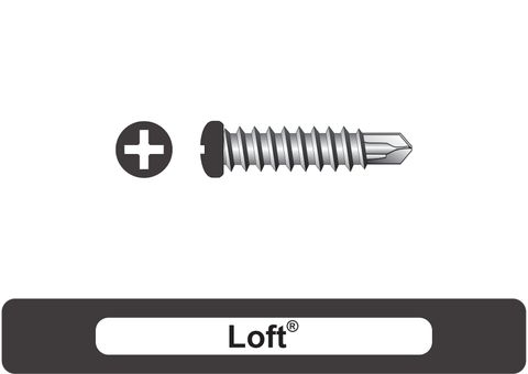 220310.5300 Loft® SteelMates® - Mini Corry Trim Head Screws