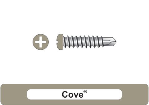 220310.2600 Cove® SteelMates® - Mini Corry Trim Head Screws