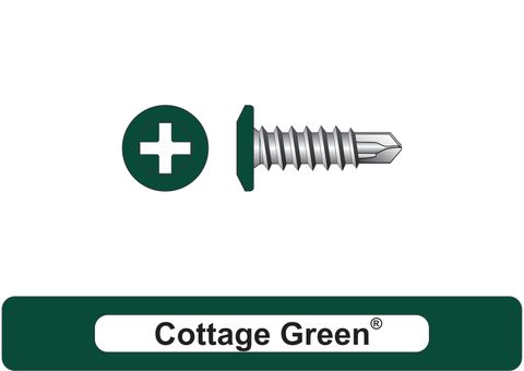 220270.2500 Cottage Green® SteelMates® - Wafer Head