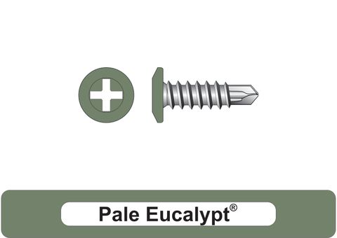 220270.8000 Pale Eucalypt® SteelMates® - Wafer Head