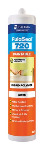 404280.8900 White FulaSeal™ 720 Paintable Silicone