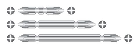 403080 Phillips Double End Drive Bits