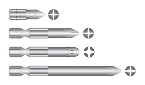 403050 Phillips Single End Drive Bits