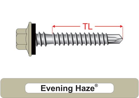 220200.3500 Evening Haze® SteelMates® - Crest-Lok™ Roofing Screws