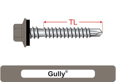 220200.4100 Gully® SteelMates® - Crest-Lok™ Roofing Screws