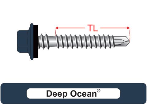220200.2900 Deep Ocean® SteelMates® - Crest-Lok™ Roofing Screws