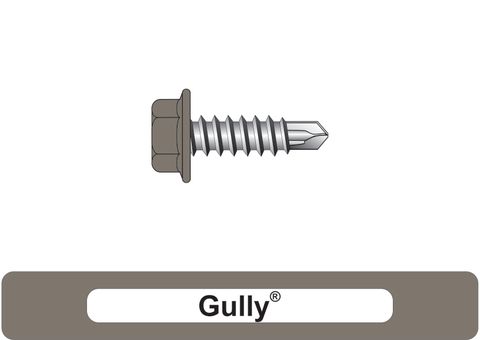 220220.4100 Gully® SteelMates® - Hex Head, Coarse Thread