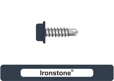 220220.4700 Ironstone® SteelMates® - Hex Head, Coarse Thread