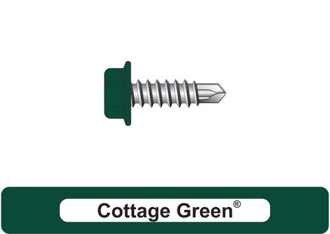 220220.2500 Cottage Green® SteelMates® - Hex Head, Coarse Thread