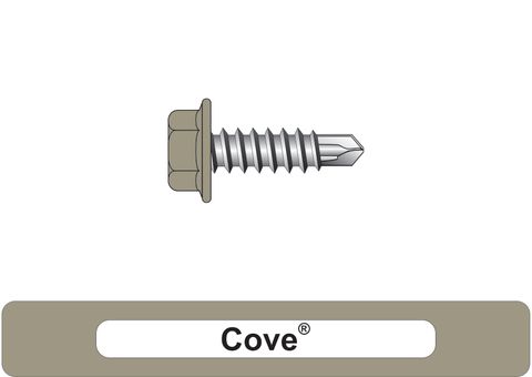 220220.2600 Cove® SteelMates® - Hex Head, Coarse Thread