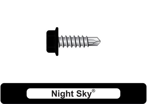 220220.7600 Night Sky® SteelMates® - Hex Head, Coarse Thread