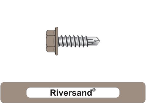 220220.8180 Riversand SteelMates® - Hex Head, Coarse Thread