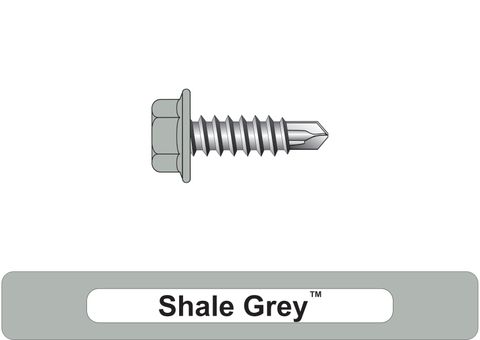 220220.8300 Shale Grey™ SteelMates® - Hex Head, Coarse Thread