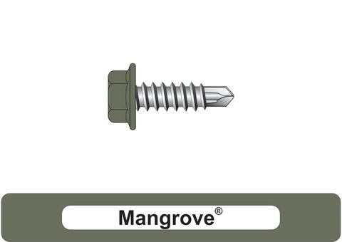 220220.5400 Mangrove® SteelMates® - Hex Head, Coarse Thread