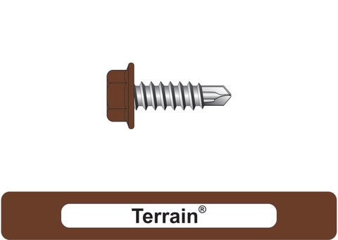 220220.8600 Terrain® SteelMates® - Hex Head, Coarse Thread