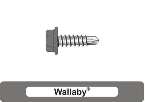 220220.8800 Wallaby® SteelMates® - Hex Head, Coarse Thread