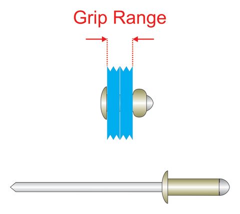 400800 Nickel-Copper Alloy (Monel) Rivets with Steel Stem - Dome Head