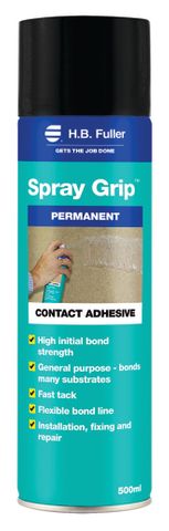 406360.8700 Translucent Fuller Spray Grip™ Contact Adhesive