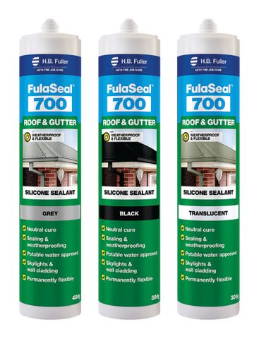 404210.1200 Black FulaSeal™ 700 Roof & Gutter Neutral Cure Silicone