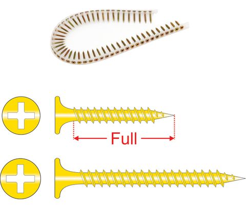 250500 MultiMates&reg; - Strip Collated - Bugle Head, Needle Point, Twinfast Thread