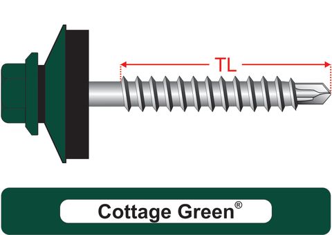220240.2500 Cottage Green&reg; SteelMates&reg; - Hex & 25mm Multi-Seal