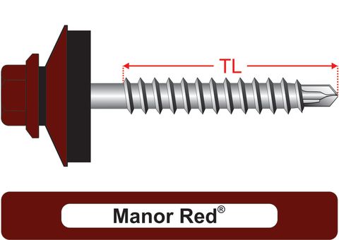 220240.5500 Manor Red&reg; SteelMates&reg; - Hex & 25mm Multi-Seal
