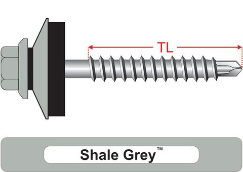 220240.8300 Shale Grey&trade; SteelMates&reg; - Hex & 25mm Multi-Seal
