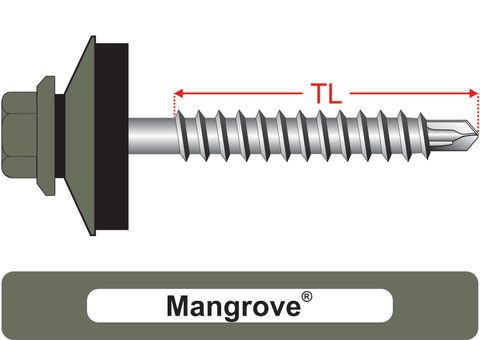 220240.5400 Mangrove&reg; SteelMates&reg; - Hex & 25mm Multi-Seal