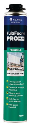 407120 FulaFoam™ PROGun System Flexible Low Expansion Foam Filler