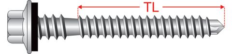 110100 RoofMates® - Crest-Lok™ Roofing Screws