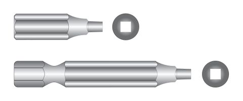 403090 Square Single End Drive Bits