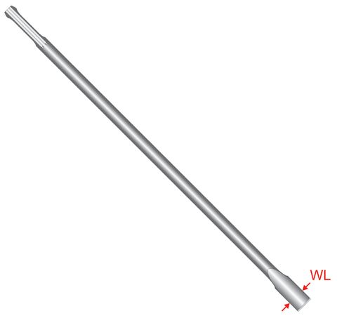 500250 SDS Max Flat Chisels