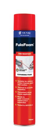 405260 FulaFoam&trade; Fire Resistant Expanding Foam Filler