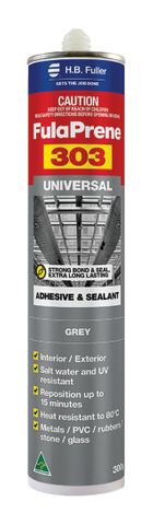 405130.3900 Grey FulaPrene&trade; 303 Neoprene based Adhesive Sealant