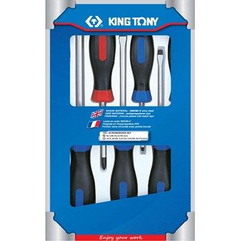 SCREW DRIVER SET 7PC PHIL/SLOT