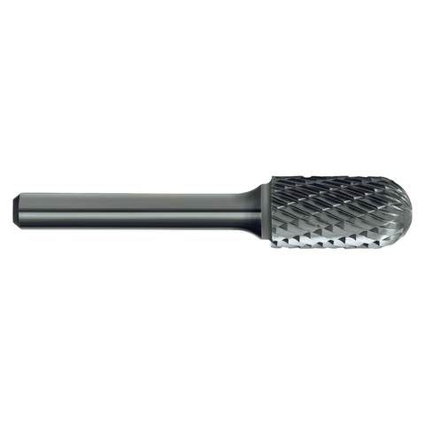 CYLINDRICAL RADIUS DOUBLE CUT 6MM SHANK