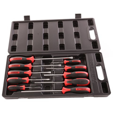 SCREW DRIVER SET 10PCE