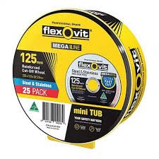 125X1 CUT OFF DISC 25PK