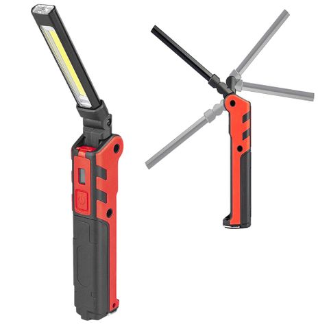 COB USB RECHARGABLE FOLDABLE DUAL WORK LIGHT