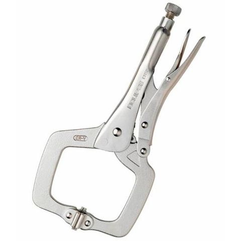 LOCKING C CLAMP SWIVEL TIP 11"