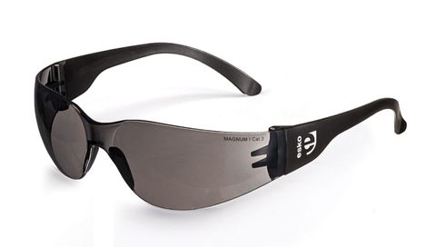 MAGNUM WRAPAROUND SAFETY GLASSES SMOKE