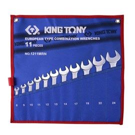 11PC MET R/OE WRENCH SET POUCH 8-24MM