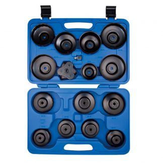 KING TONY OIL FILTER WRENCH SET 16PC CUT TYPE