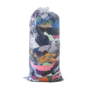 COLOURED T-SHIRT RAGS 10KG