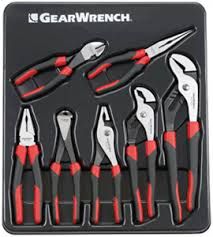 GEAR WRENCH 7 PCE MIXED DUAL MATERIAL PLIER SET